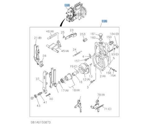 ISUZU C240 Engine OEM# C/N#07905 in Chicago, IL #7258